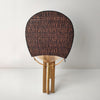 Fan / Kakishibu (Persimmon Tannin) / Oval