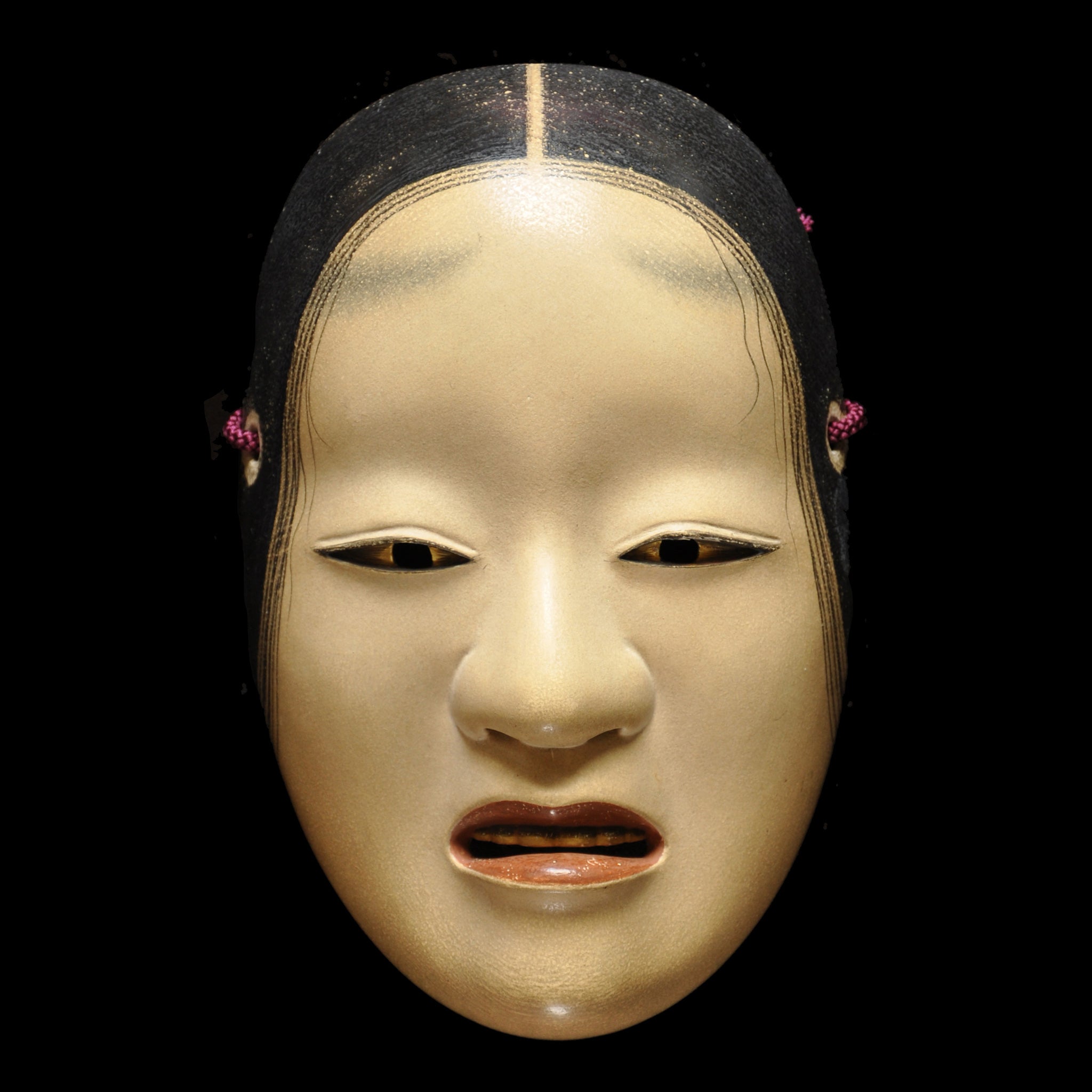 Noh Mask / Deigan (Woman with Gilded Eyes)