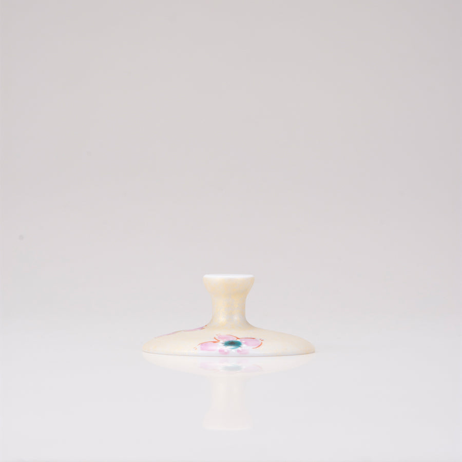 Kutani japonés de vidrio / oro de cerezo / escocés