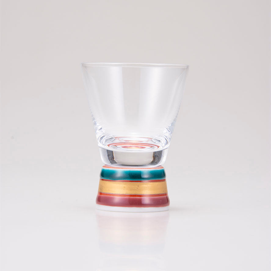 Kutani Japanese Shot Glass Red Spinning Top Suigenkyo Online Store