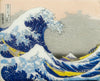 Cloisonne Hokusai Katsushika / die große Welle von Kanagawa